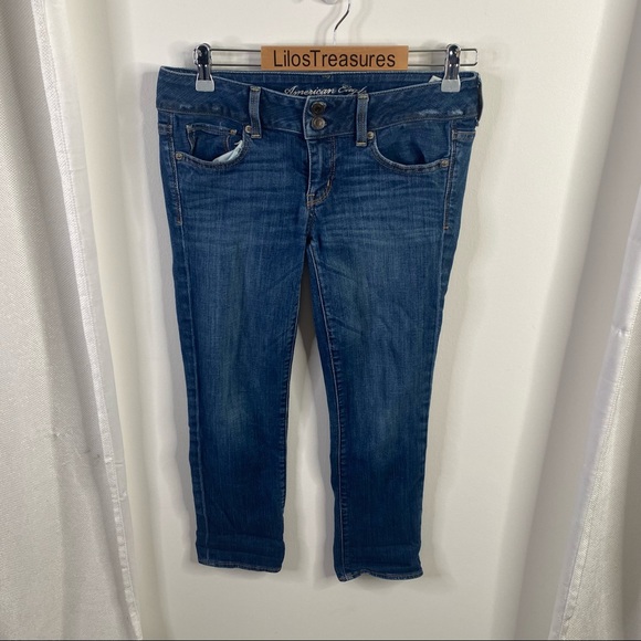 American Eagle Outfitters Denim - AEO artist crop jeans
